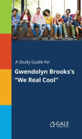 A_Study_Guide_For_Gwendolyn_Brooks_s__We_Real_Cool_