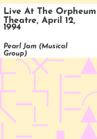 Live_at_the_Orpheum_Theatre__April_12__1994