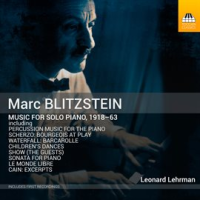 Blitzstein__Music_For_Solo_Piano__1918-1963